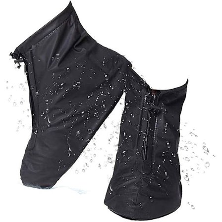 Regnbeskyttelse til sko - Oversko - Skridsikre støvleovertræk - Genanvendelige vandtætte galoscher