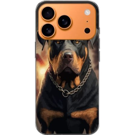 Kompatibelt Mobilskal till Apple Apple iPhone 17 Pro Rottweiler