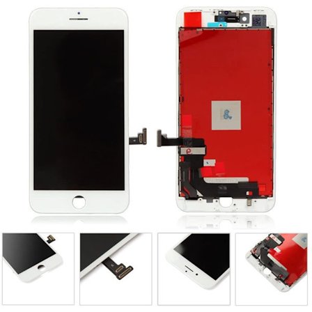 ersättnings skärm för iphone 7 plus LCD vit