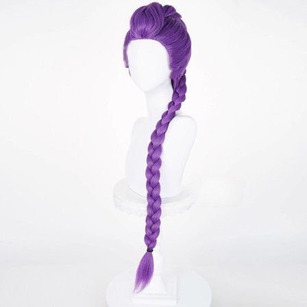 Hot K-POP Demon Hunters Rumi Lilla Parykk Cosplay Hår Anime Tilbehør&&