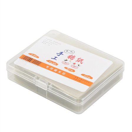 500 stk. Nougat Papir Spiseligt Ris Vaffel Papir Håndlavede Slik Indpakningsark