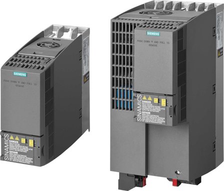 Siemens Sinamics G120C Frekvensomformer 3-fase, 380-480 V, Elfordeling & strømforsyning