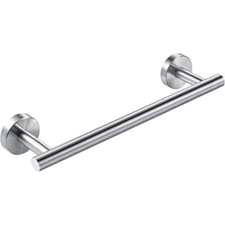 Baderomsholder, for baderom kjøkken, oppvaskklutholder, 304 rustfritt stål, veggmontert 30 cm, sølv[qb]