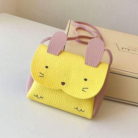 Crossbody Messenger-väskor i PU-läder GUL