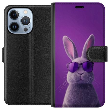 Kompatibelt Plånboksfodral till Apple Apple iPhone 13 Pro Söt Kanin
