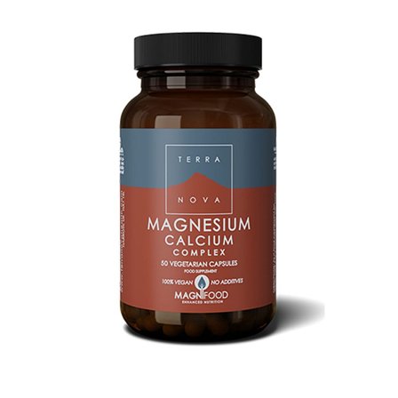 Terranova Magnesium Calcium 2:1 Complex 50 kaps., Helse & Madvarer, Mineraler, Magnesium