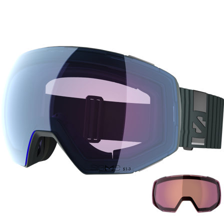 Salomon - Lyžařské brýle Lyžařské brýle Radium Prime Sigmaphoto +1lens - Green Gables