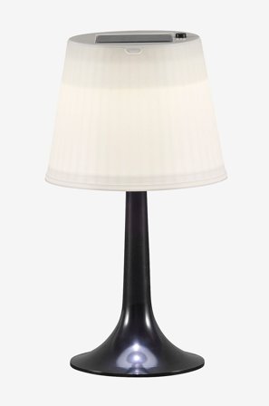 Konstsmide - Bordlampe Assisi solcelle LED 36 cm - Svart - Bordlamper, utendørs - Fra Homeroom