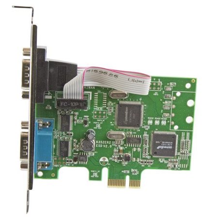 StarTech 2-Port PCI Express Serial Card with 16C1050 UART - RS232 Low Profile Serial Card - PCI Serial Card (PEX2S1050) - seriell adapter - PCIe -