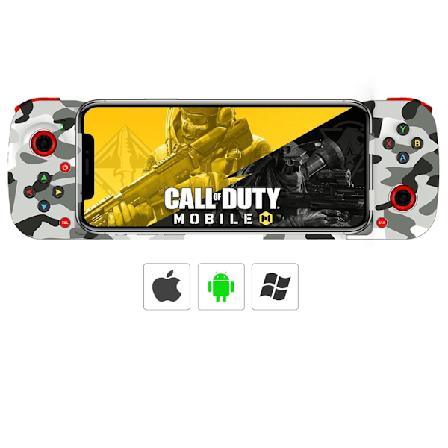 Bluetooth-ohjain iPhonelle, Androidille, suoraan pelattavissa, alhainen viive, puhelimen ohjainpeliohjain joystick Galaxy S23 S22 S21 20 Ultra, iPhone