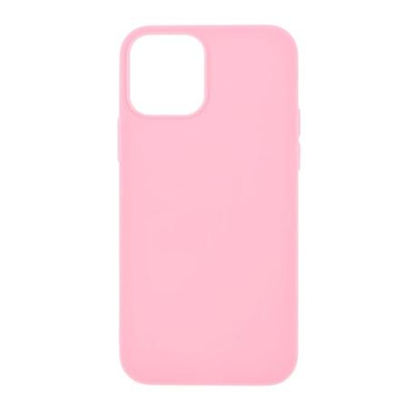Iphone 12 Pro Max - Matt Tpu Skal - Ljus Rosa Lightpink Ljus Rosa
