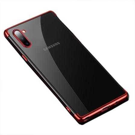 Samsung Galaxy Note 10 - Stilfuldt silikonecover (FLOVEME) Röd