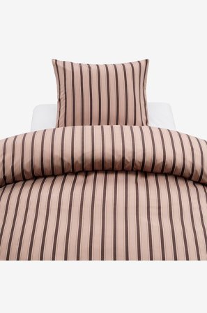 Harmony - Påslakanset Miranda - Brun - Påslakanset - 150X210 - Från Homeroom