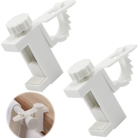 Verhokisko pidike pidike - Muovi koukku klipsin kanssa 1-