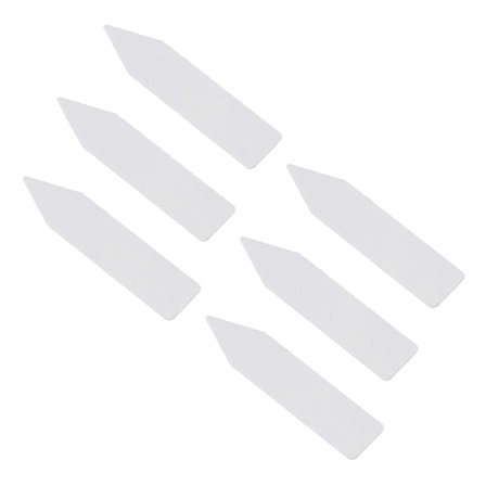 600 stk Genanvendelige PVC Plantetags Etiketter Træ Frugt Kimplanter Have Blomsterpotte Plastik Etiket Skilt Sortering
