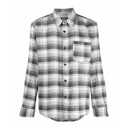 A.p.c. Casual Shirts Grå, Herre Skjorter