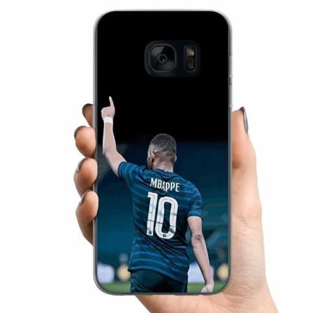 Samsung Galaxy S7 Tpu Mobilskal Frankrike - Kylian Mbappé
