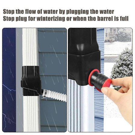 Regnvannsoppsamlingssystem Regnvannstønner B