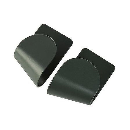 Grøn Selvklæbende Pottelids Holder / Punch-fri Pander Låg Opbevaringsstativ Holder / Væghængt Køkken Madlavningsredskab Organiser