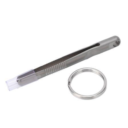 EDC Mini Avaimenperä Pinsetti Titaaniseoksesta Kannettava TC4 Pieni Pinsetti Outdoor Gadget Mini Tool