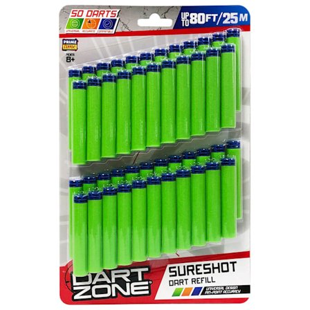 Dart Zone Darts 50 Refill Pack