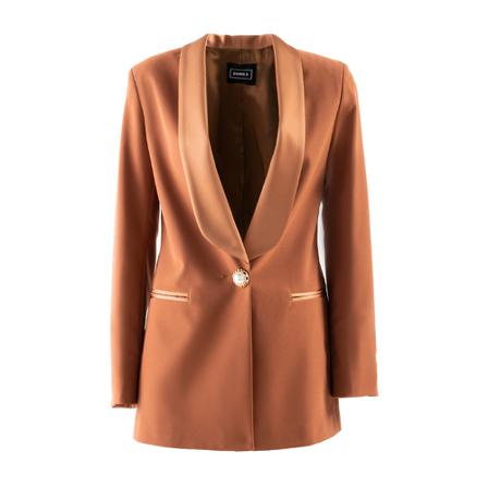 Doris S, Formal Blazers Brązowy, Kobieta, Rozmiar: S
