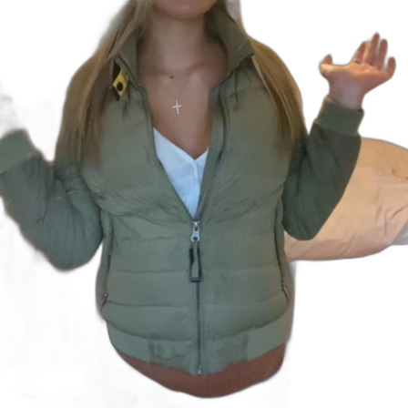Grön pufferjacka Parajumpers