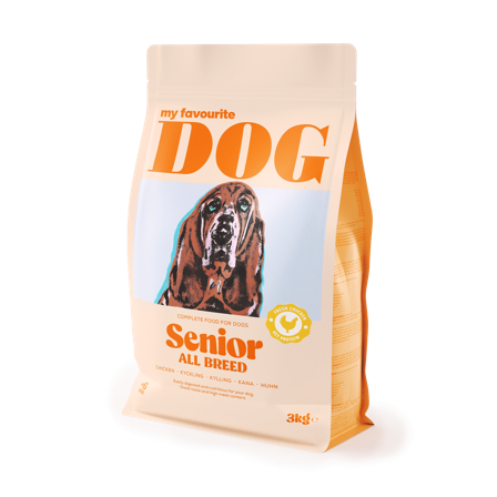 My favourite DOG - Senior Dog Kylling 3 kg - Hund - Hundefôr & hundemat - Tørrfôr for hund - ZOO.no