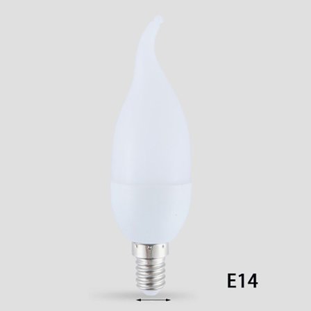 LED flamme pærer Candle Fire Light Pære E14B B