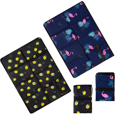 Pakke med 2 termiske sitteunderlag for barn, vanntett beskyttelse, fuktighetsunderlag