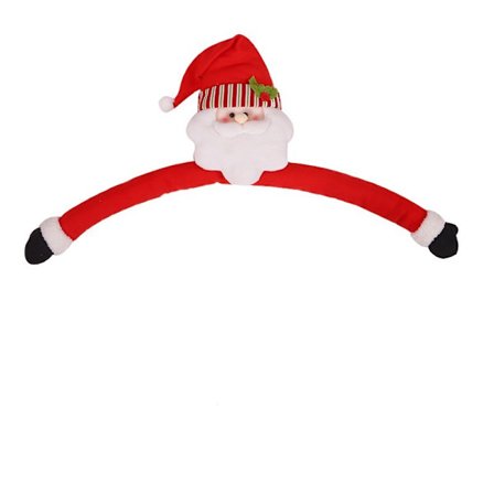 Joulupukki-hahmo puun latvatähti joulukuusen koriste