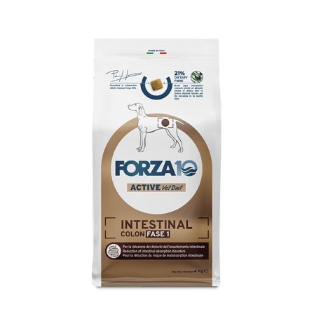 Forza10 Intestinal Colon Fase I Cibo Secco Pesce Per Cani Adulti