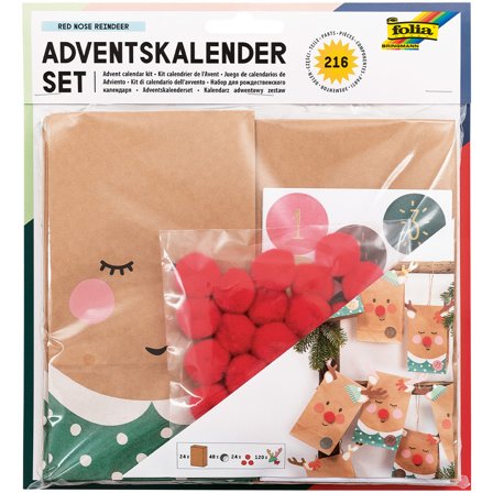 Folia Papirposer til Adventskalender Nature 24-pack