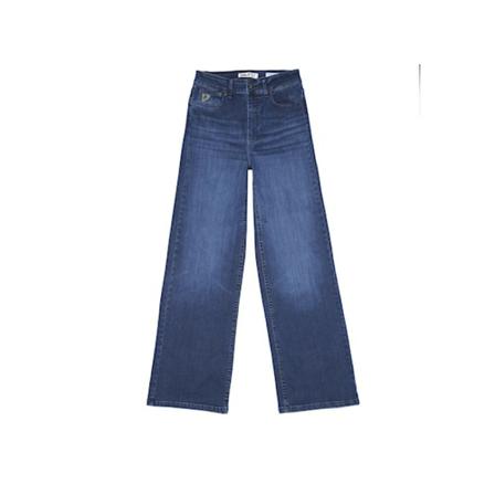 Lois Palazzo Bolger Jeans , Blauw , Dames , Maat: W26