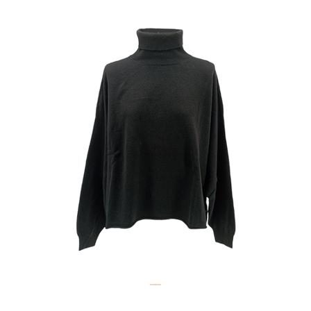 Semicouture Turtlenecks Sort, Dame Rullekraver