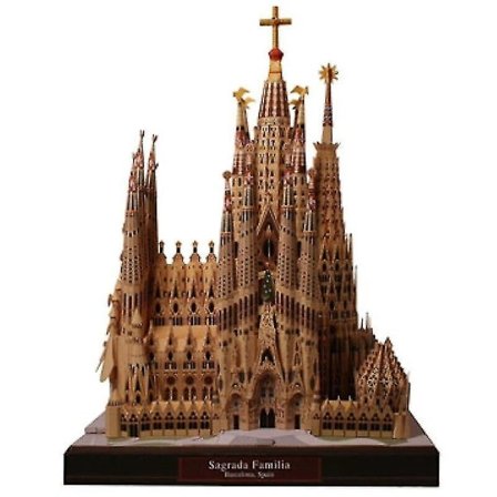 Doki DIY-lelut Palapeli Sagrada Familia Malli Arkkitehtuuri Aikuisen Palapelit | Mallirakennussarjat WS