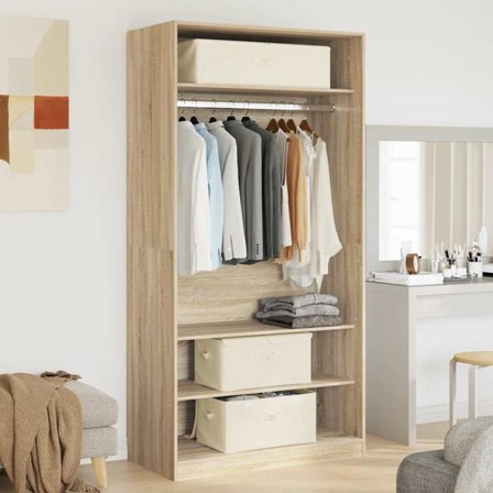 vidaXL Opbevaringskasser 2 stk. stof 50x30x25 cm cremefarvet