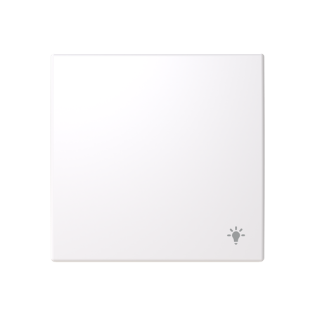 ABB Saga 2520 LI-916-510 Vippe med preget lampe, Strømbrytere & vegguttak