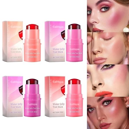 Milk Water Jelly Huuliväri, Water Jelly Tint -tikku Huulimeikki, 2024 Uusi Läpikuultava Huuli- ja Poskipunaväri - Kerrostettava Vesiväriviimeistely 