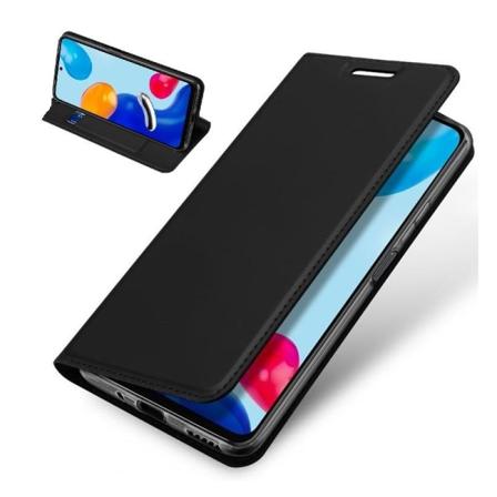 Xiaomi Redmi Note 11 / 11S Flipfodral Smooth Kortfack Black