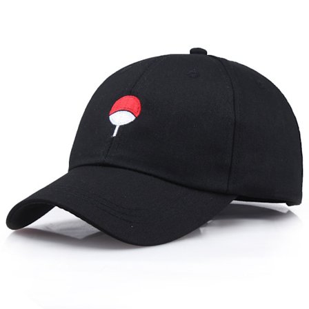 Anime Naruto Baseball Cap Justerbar Hatt Snapback Cap Böjd Brätte