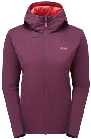 Rab Xenair Alpine Flex Jacket Womens Mulberry - Rab
