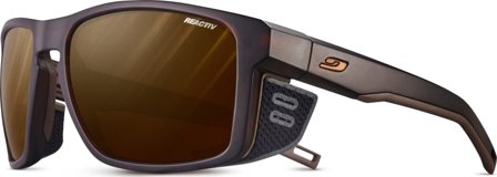 Julbo Shield Reactiv 2-4 Polarized Unisex sports glasses Brown OneSize
