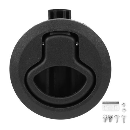 2-tommers Slam Lock Professionel Rund Panel Værktøjskasse Skab Træklås til Bil Trailer RV [BR]