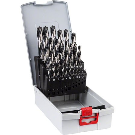 Bosch HSS-R Metallborrsats 25 delar, Borra & mejsla