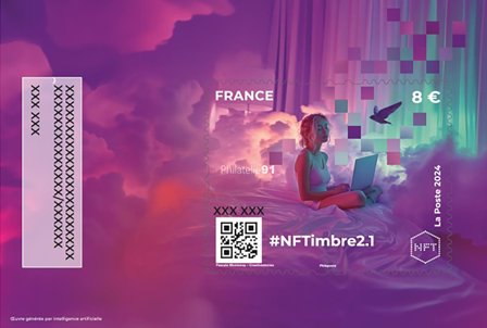 Frankrig - #NFTimbre 2.1 - Kryptofrimærke