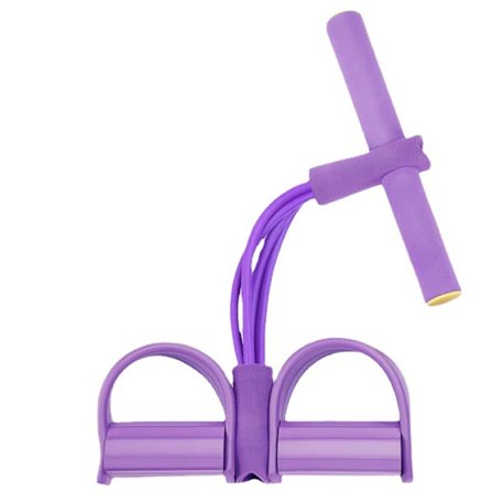 Violetti - 1 kpl monitoiminen käsihihna pann 6 joustava putki fitness