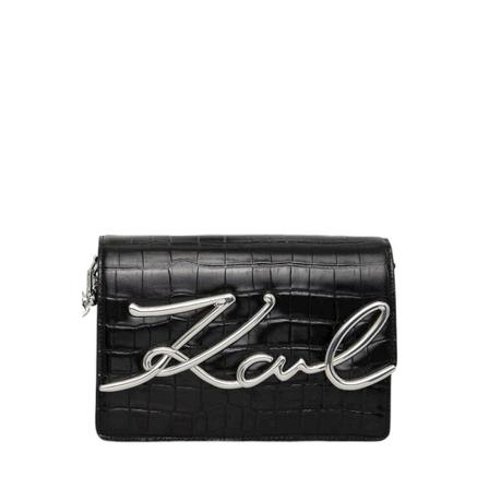Karl Lagerfeld, Crossbody Zwart, Dames, Maat:ONE Size
