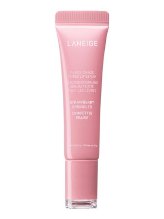 Laneige Glaze Craze Tinted Lip Serum Lip Balm Strawberry Spinkles 12.0g