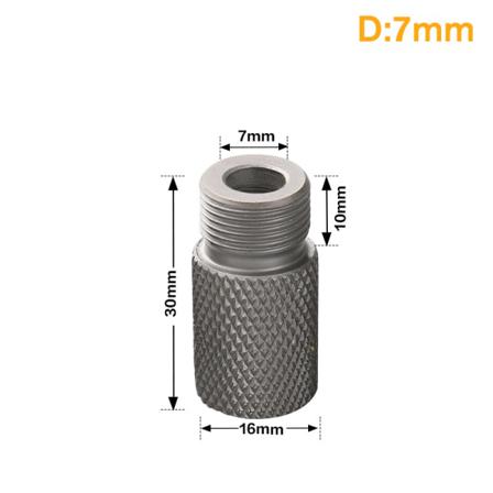 1 St 4-15 Mm Borrhylsbussning M14 Stock Tappstansare Dri